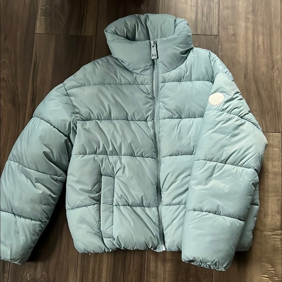 Noize Jackets & Blazers - Noize baby blue puffer jacket